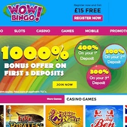 Bingo Casino No Deposit Bonus