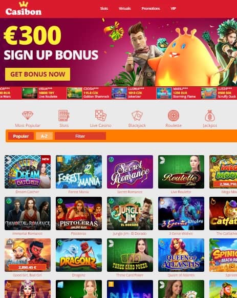 Casibon Casino Review