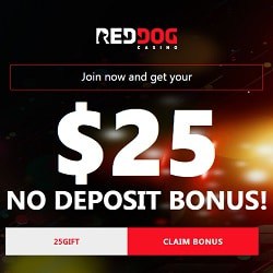 red dog casino free 50 spins code