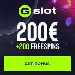 G slot casino bonus code